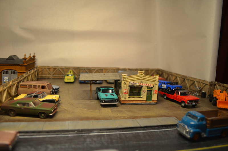 Illustration for article titled Wrong side of the tracks Diorama in place